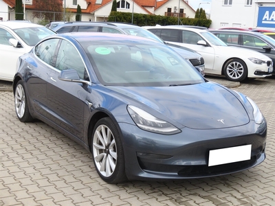 Tesla Model 3 , SoH 88%, 1. Właściciel, Serwis ASO, Automat, Skóra, Navi,