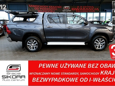 Toyota Hilux VIII AUTOMAT+Navi Tylko 56 TYŚ KM GWARANCJA 1WŁ Kraj Bezwypad 4x4 SR5 F23