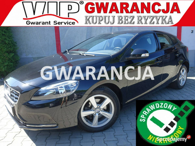 Volvo V40 1,6D Navi Ledy Alu Klimatronik Opłacony VIP Gwarancja II (2012-)