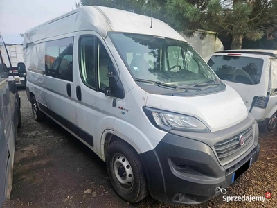 2021 FIAT DUCATO brygadówka 7 osób MAXI 2.3 DIESEL uszkodzony