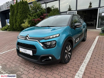 Citroen C3 1.2 benzyna 110 KM 2022r. (Giżycko)