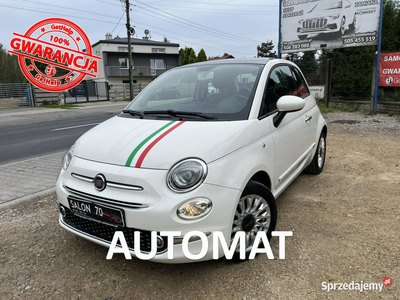 Fiat 500 1.2 Automat DachPanorama Klima El szyby Alu Ks Serw TUV Bezwypad …