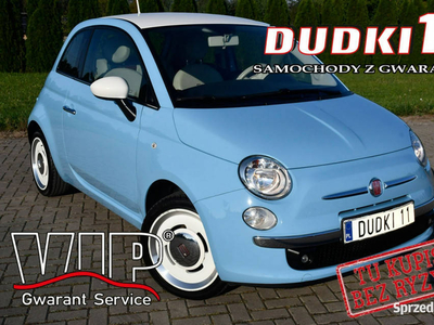 Fiat 500 1,2Benz DUDKI11 Skóry,Klimatyzacja.El.szyby.Parktronic.Podg.Fotel…