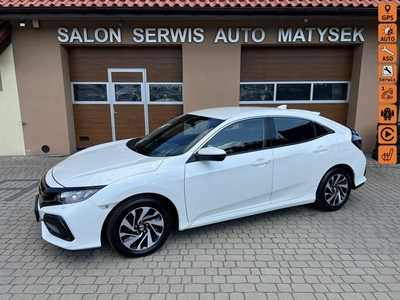 Honda Civic X 1,0 130KM Rej.2018r Klima Navi Serwis 1Właściciel Koła lato/zi