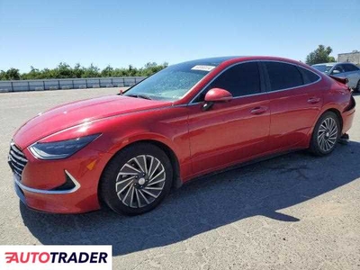 Hyundai Sonata 2.0 hybrydowy 2021r. (FRESNO)