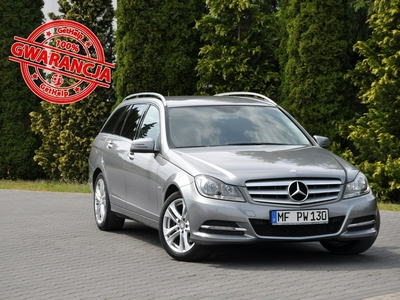 Mercedes-Benz Klasa C W204 2.2d(204KM)*Avantgarde*Lift*Kolorowa Navi*Led*Skóry*El.Fotele*Alu17