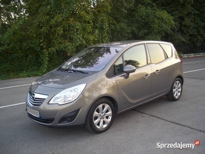 Opel Meriva B 1.4 Turbo 120KM COSMO Skóra Klimatyzacja Serwis Alu 16'