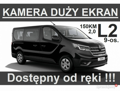 Renault Trafic L2 150KM 2,0 Full Led Kamera Duży Ekran Dostępny Od ręki !!…