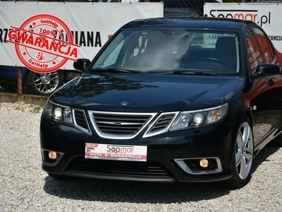 Saab 9-3 II Aero 1.9TTiD 180KM Manual 2008r. lift Klima TEMPOMAT alufelgi Skóra