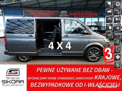 Volkswagen Multivan 7-OSÓB 4x4 AUTOMAT 3Lata GWARANCJA 1wł Kraj Bezwyp Ful…