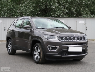 Jeep Compass II , Salon Polska, Serwis ASO, GAZ, Automat, Skóra, Klimatronic,