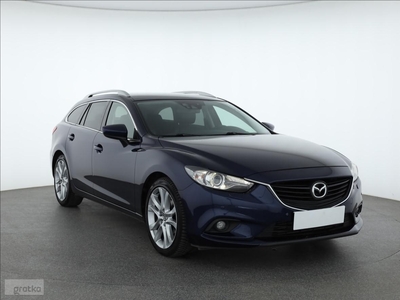 Mazda 6 III , Serwis ASO, Skóra, Xenon, Bi-Xenon, Klimatronic, Tempomat,