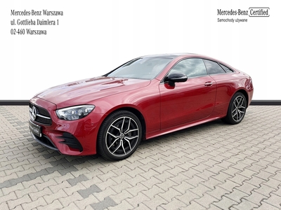 Mercedes Klasa E W213 Coupe Facelifting 2.0 E220d 194KM 2020