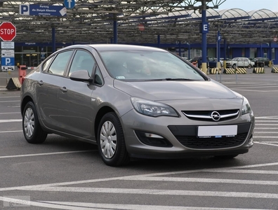 Opel Astra J , Salon Polska, Serwis ASO, GAZ, Skóra, Klima, Tempomat,