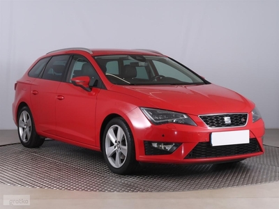 SEAT Leon III , Salon Polska, Serwis ASO, VAT 23%, Skóra, Klimatronic,