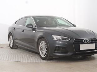 Audi A5 IV , Serwis ASO, Automat, VAT 23%, Skóra, Klimatronic, Tempomat,