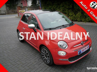 Fiat 500 1.4b 100KM Salon Polska Ledy Navi bezwypadkowy z Niemiec Gwarancj…