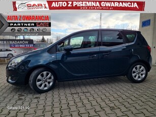 Opel Meriva B LIFT 1.4 120KM B+GAZ skóra nawigacja climatronic alufelgi gwarancja