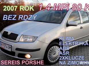 SKODA FABIA POLO 1.4 Mpi_80KM_KLIMA_Piekna MAŁY Przebieg