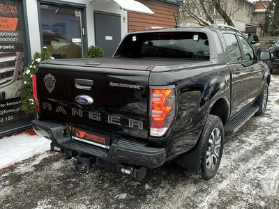 Ford Ranger WILDTRAK, 4x4 213 KM, Polski Salon, 1-właś., Wyciągarka, LED, Kamera