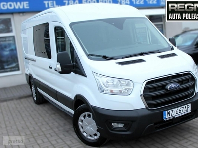 Ford Transit VIII 7-osobowy SalonPL FV23% L3H2 Parktronic Tempomat Gwarancja