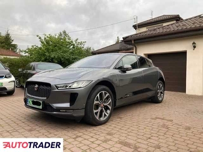 Jaguar I-PACE elektryczny 400 KM 2019r. (Piaseczno, k. Warszawy POLUB NAS NA: https://www.facebook.com/poleasingowesamochody/ i bądź zawsze na bieżąco z ofertą.)