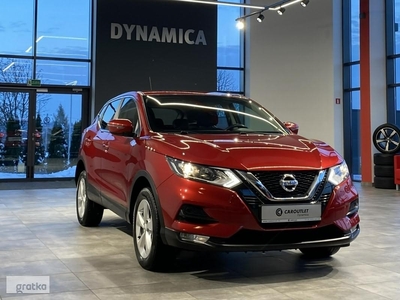 Nissan Qashqai II Acenta 1.3DIG-T 140KM M6 2020 r., salon PL, serwisowany, 12 m-cy gwa