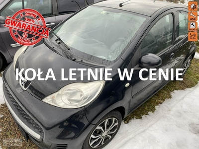 Peugeot 107 Po liftingu/2 kpl. kół/5 d/Benzyna/Klimatyzacja/Aux/El. szyby/Pt 202