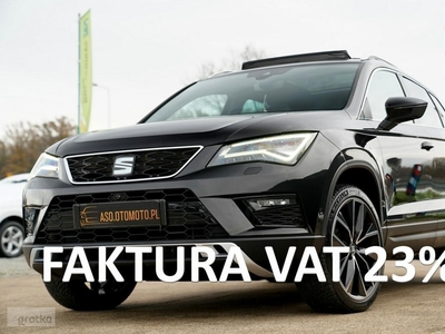 SEAT Ateca FUL LED webasto DSG blis NAWI sam parkuje ACC kamery360 SKORA panora