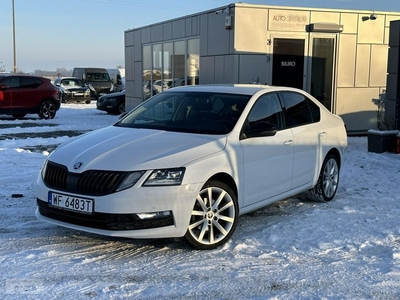 Skoda Octavia III 1.5TSi DSG 150KM 2019 Style, tylko 49 tys. km, ambient lighting, FV2