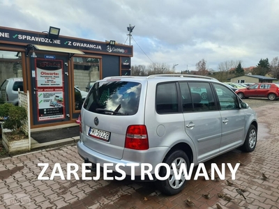 Volkswagen Touran I / 1.6 benzyna / Ksenon / klimatronik/ Grzane fotele / Alu / Tempomat