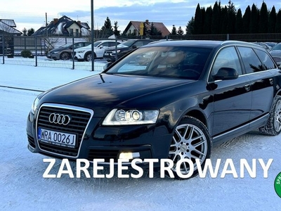 Audi A6 LIFT*2009*Półskóra*z*Alcantara*Czyjniki*Parkowania*ASO*Zarejestrowany C6 (2004-2011)