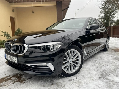 BMW SERIA 5 VII (F90) I Wł, Krajowy, Luxury Bezwypadkowy, 30000km, Xdrive, 252KM, Vat 23%