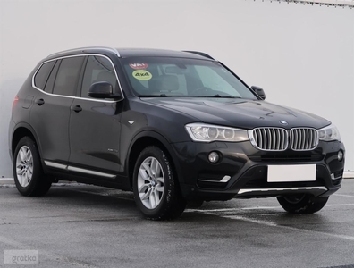 BMW X3 II (F25) , Salon Polska, 187 KM, Automat, VAT 23%, Skóra, Navi, Xenon,