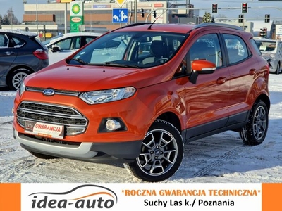 Ford EcoSport *TITANIUM*Bezwypadkowy*BENZYNA*Niski Przebieg*FILM*Roczna Gwarancja* II (2013-)