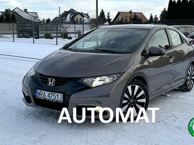 Honda Civic AUTOMAT*Podgrzewane*Fotele*Kamera*Cofania*Serwis*ASO*Zarejestrowany IX (2011-)