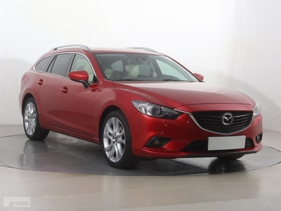 Mazda 6 III , Salon Polska, Serwis ASO, Skóra, Navi, Xenon, Bi-Xenon,