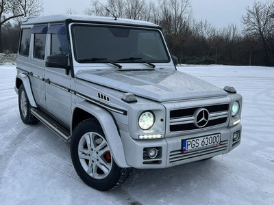 Mercedes G 500 Mercedes G 500 Bezwypadkowy AMG Zarejestrowany W463 (1992-)