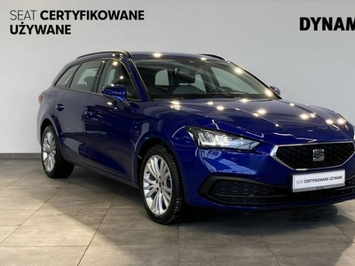 Seat Leon Style ST 1.5TSI 130KM M6 2021 r., salon PL, I wł., f-a VAT, gwarancja IV (2020 - )