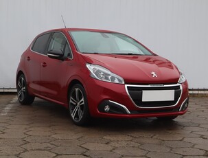 Peugeot 208 , Serwis ASO, Automat, Skóra, Navi, Klimatronic, Tempomat,