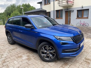 Skoda Kodiaq 2021, 2.0 TSI 140 kW (190 KM),DSG 4x4,SALON POLSKA,ASO,GWARANCJA.