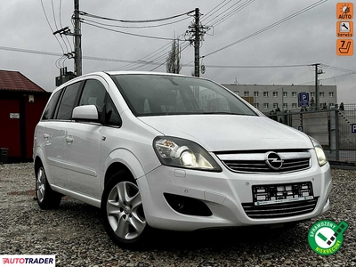 Opel Zafira 1.7 diesel 125 KM 2011r. (Kutno)