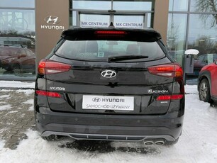 Hyundai Tucson 1.6T-GDi 177KM 7DCT N Line 4WD Krell+Panorama+el.klapa Salon PL FV23%