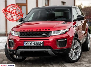 Land Rover Range Rover Evoque 2.0 diesel 150 KM 2016r. (Zwoleń)