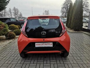 Toyota Aygo 1.0 VVT-i 70KM Klima Kamera Tempomat Serwis Led Halogeny Alu 15