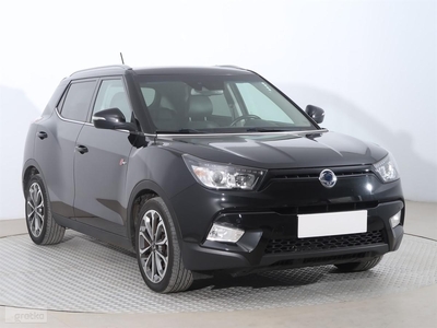 Ssangyong Tivoli I , Serwis ASO, Automat, Skóra, Navi, Klimatronic, Tempomat,