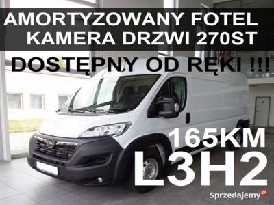 Opel Movano L3H2 165KM Tempomat Drzwi 270st Kamera Dostęp...