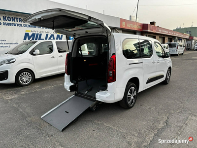 Opel Combo Combo Długie 5+1 dla Niepełnosprawnych Jnwalida Rampa PFRON Mod…