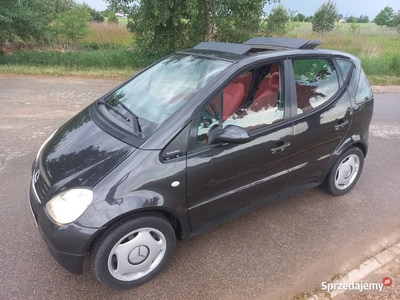 Mercedes A-klasa Rok 2000 poj 1,6 benzyna / Stan bardzo dobry