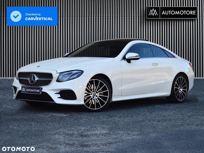 Mercedes-Benz Klasa E 350 d Coupe 4-Matic 9G-TRONIC